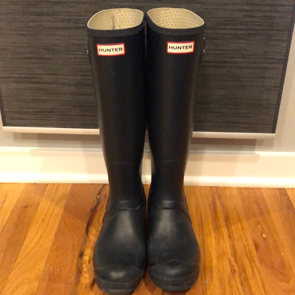 Dark Navy (almost black) Tall Hunter Boots